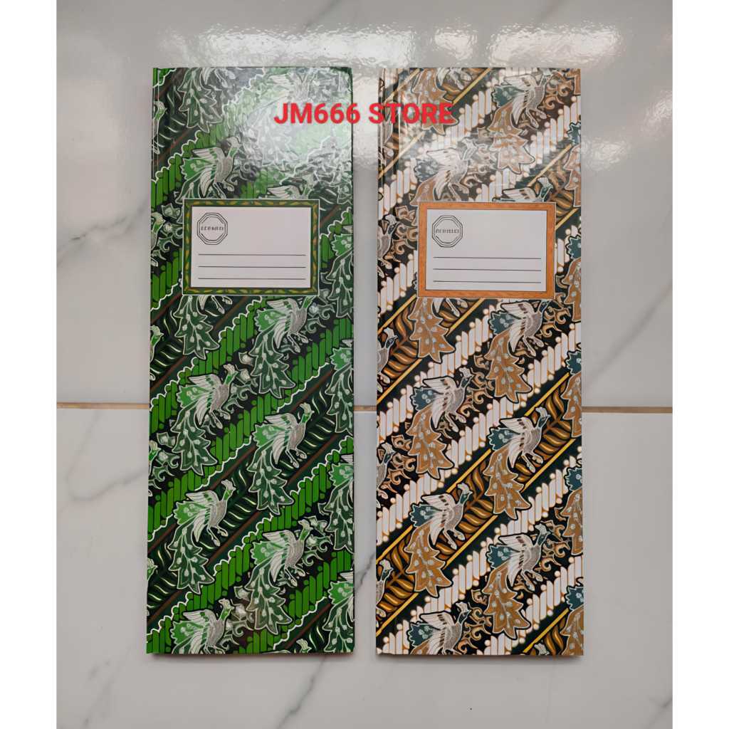 

buku kecil oktavo hardcover / buku catatan besar (L10cm x P30cm