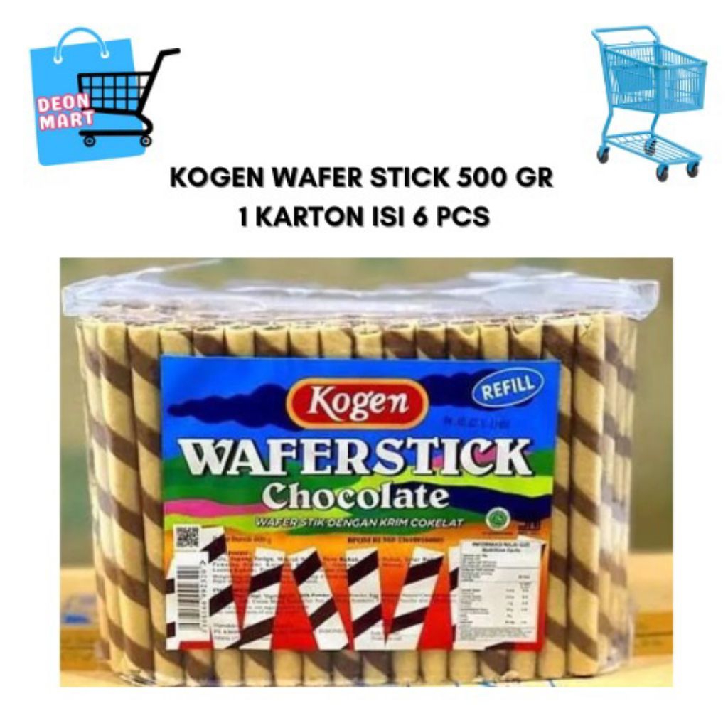 

PROMO KOGEN WAFER STICK CHOCOLATE 500 GR