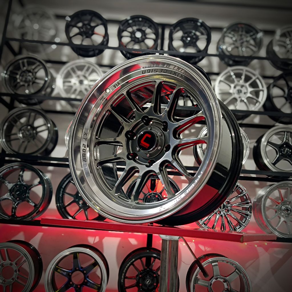 Velg ring 18 Venom jf Buzz by Jf luxury untuk mobil toyota fortuner, pajero sport, nissan terra, isu