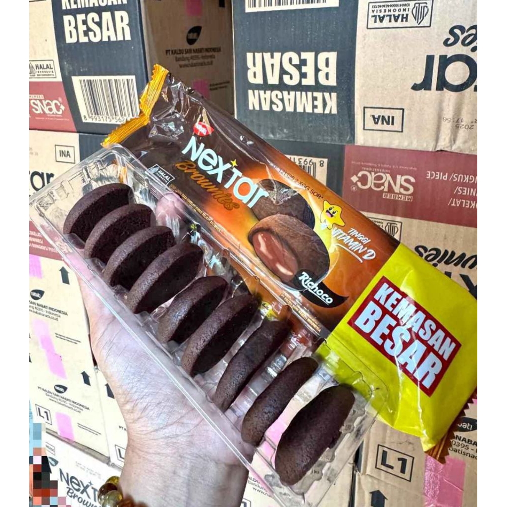 

3 bungkus nextar kemasan besar exp nov 2025