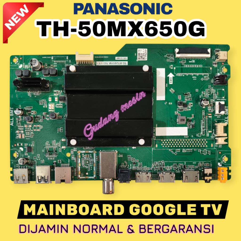 MB TV PANASONIC TH-50MX650G / MAINBOARD TV PANASONIC TH-50MX650G / MESIN TV PANASONIC TH-50MX650G / 