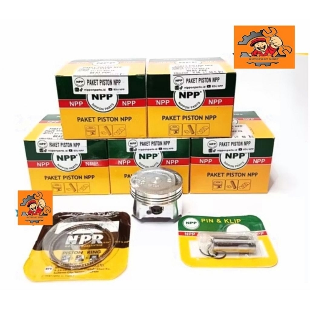 piston kit Jupiter Z, Jupiter Z1, Vega ZR, Original merk NPP