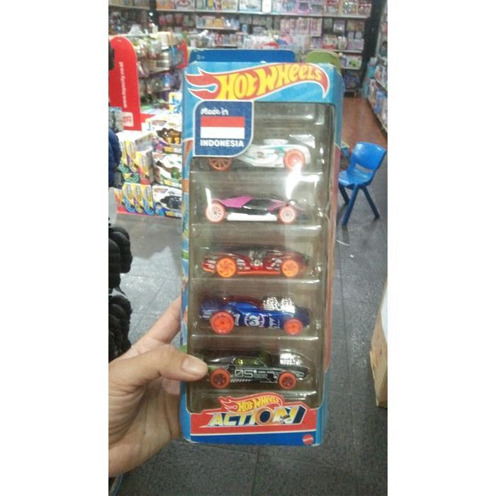 Hot Wheels Action 5 Cars Pack - Indonesia Special Edition