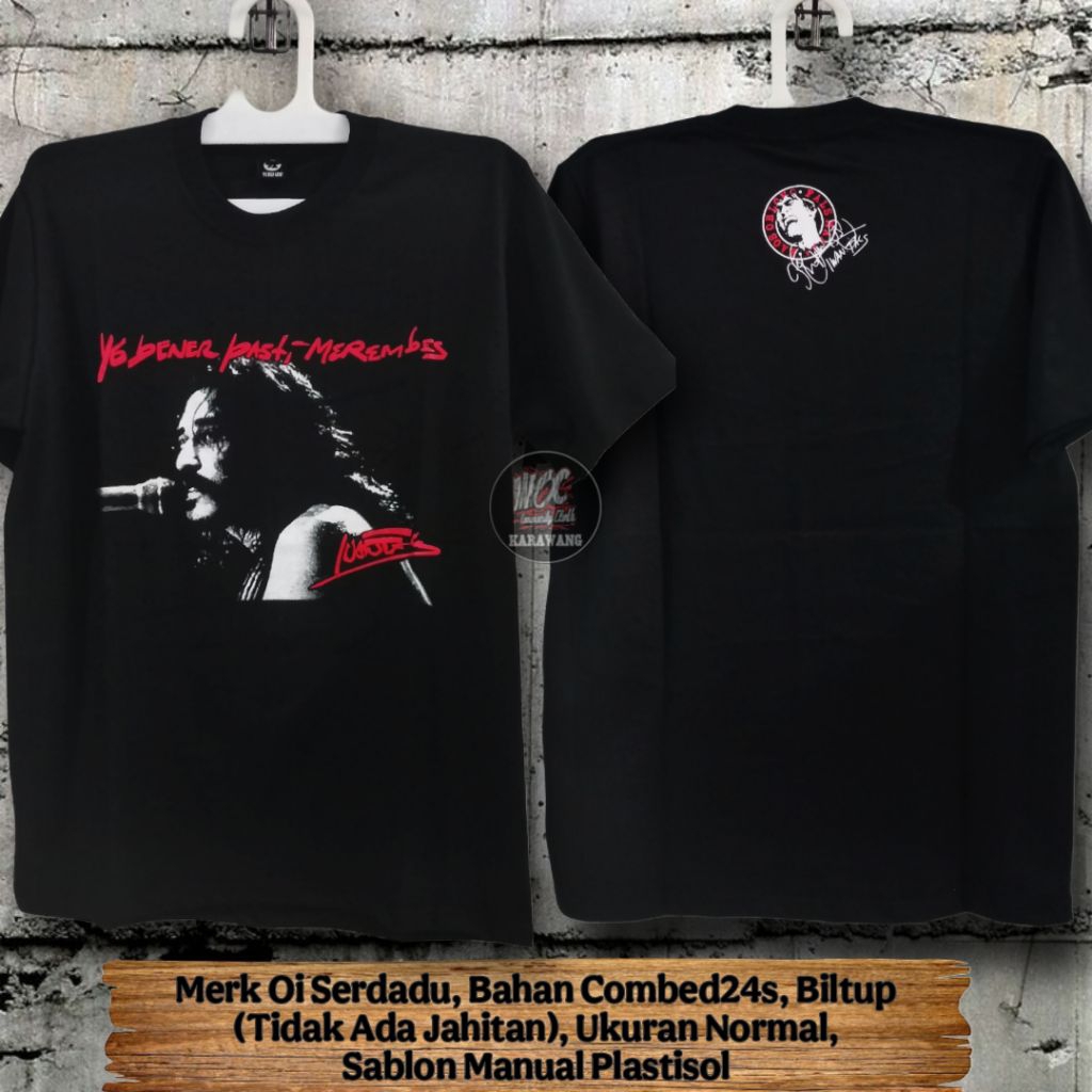 Kaos Iwan Fals merk Oi serdadu Merembes