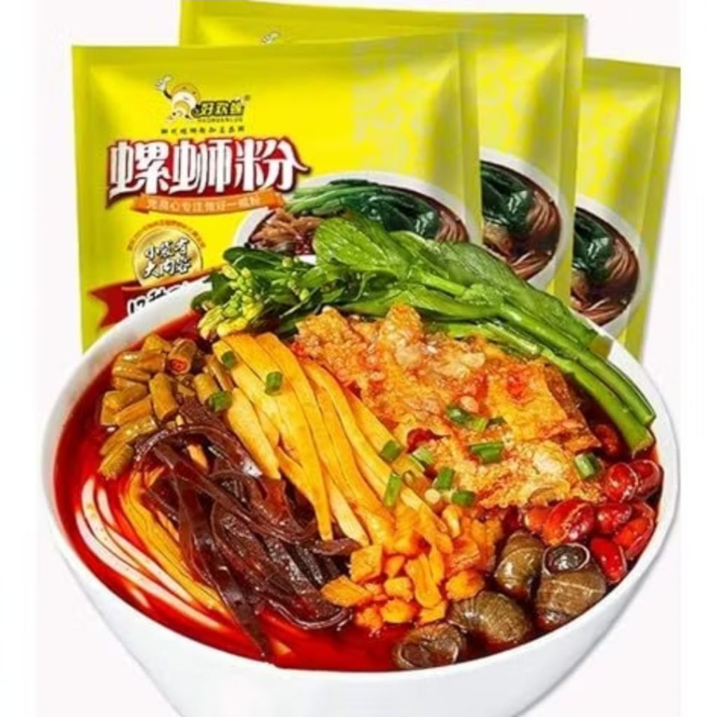 

Luosifen Haohuanlo Bihun Rebung Siput Non Halal