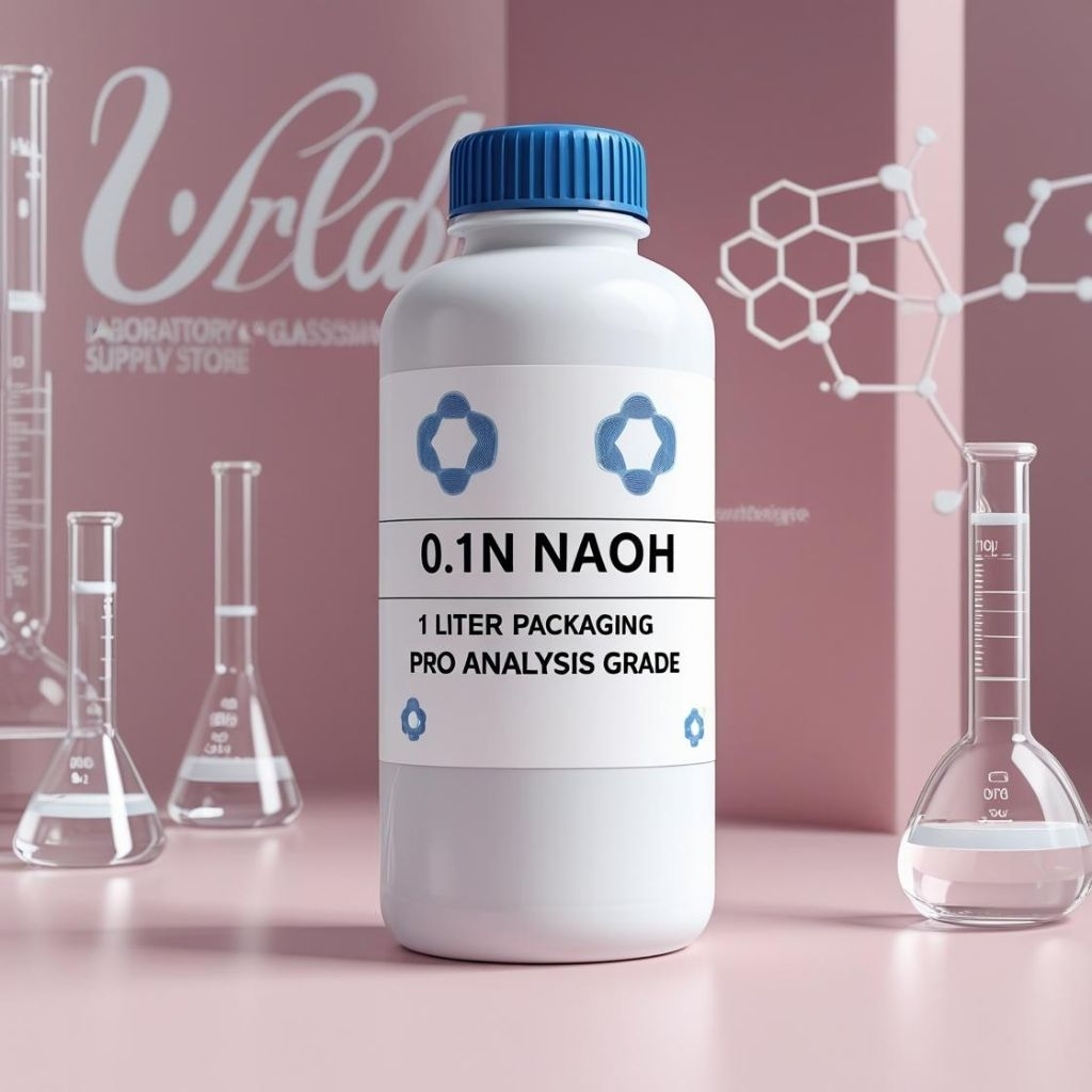 NaOH 0,1N_0,1M pro analisis 1L