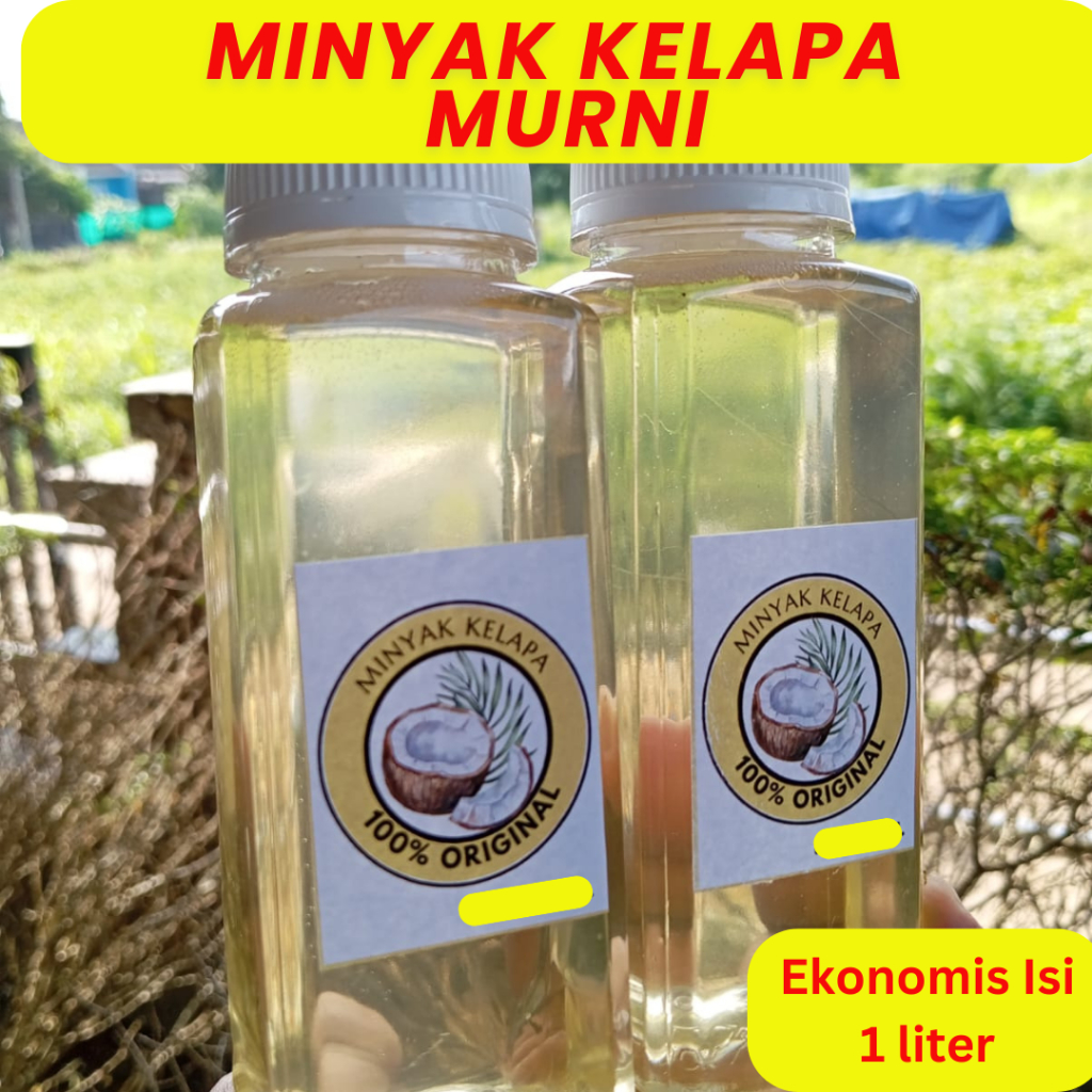 

Minyak kelapa asli klentik (1 liter) harum kelapa no tengik
