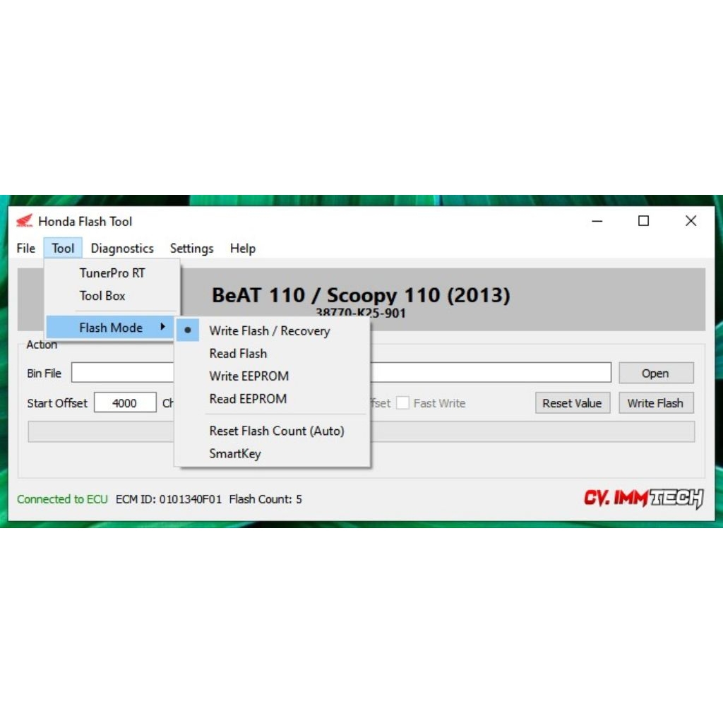 Software Honda Flash Tool IMM V.0.0.0.6