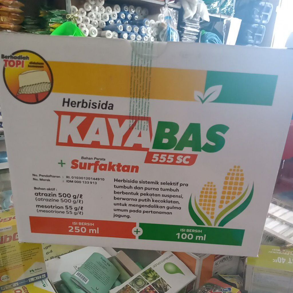 kayabas 250ml obat rumput jagung