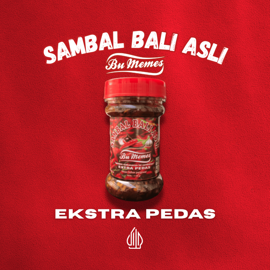 

Sambal Bali Asli Bu Memes Ekstra Pedas 150gr – Pedas Gurih, Tanpa Pengawet