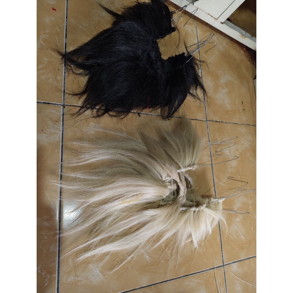 wog warok / jenggot warok warna hitam dan putih