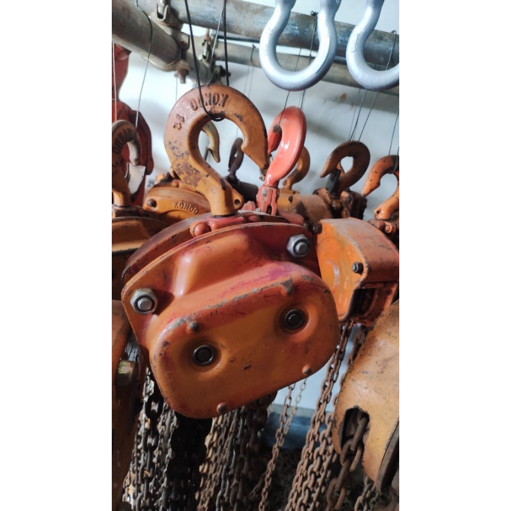 Takel 1ton / Chain Block 1ton / Katrol 1ton KONDO