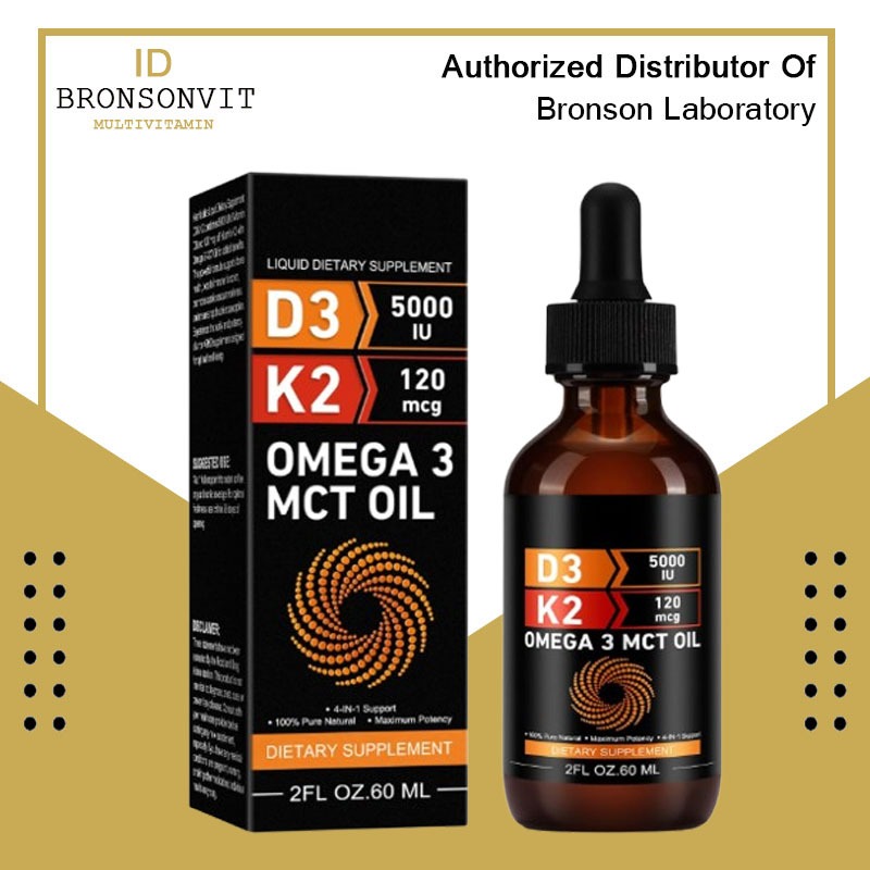 acentiallabs menggabungkan Vitamin D3 5000 IU, Vitamin K2 120 mcg, dan Omega-3 MCT Oil.