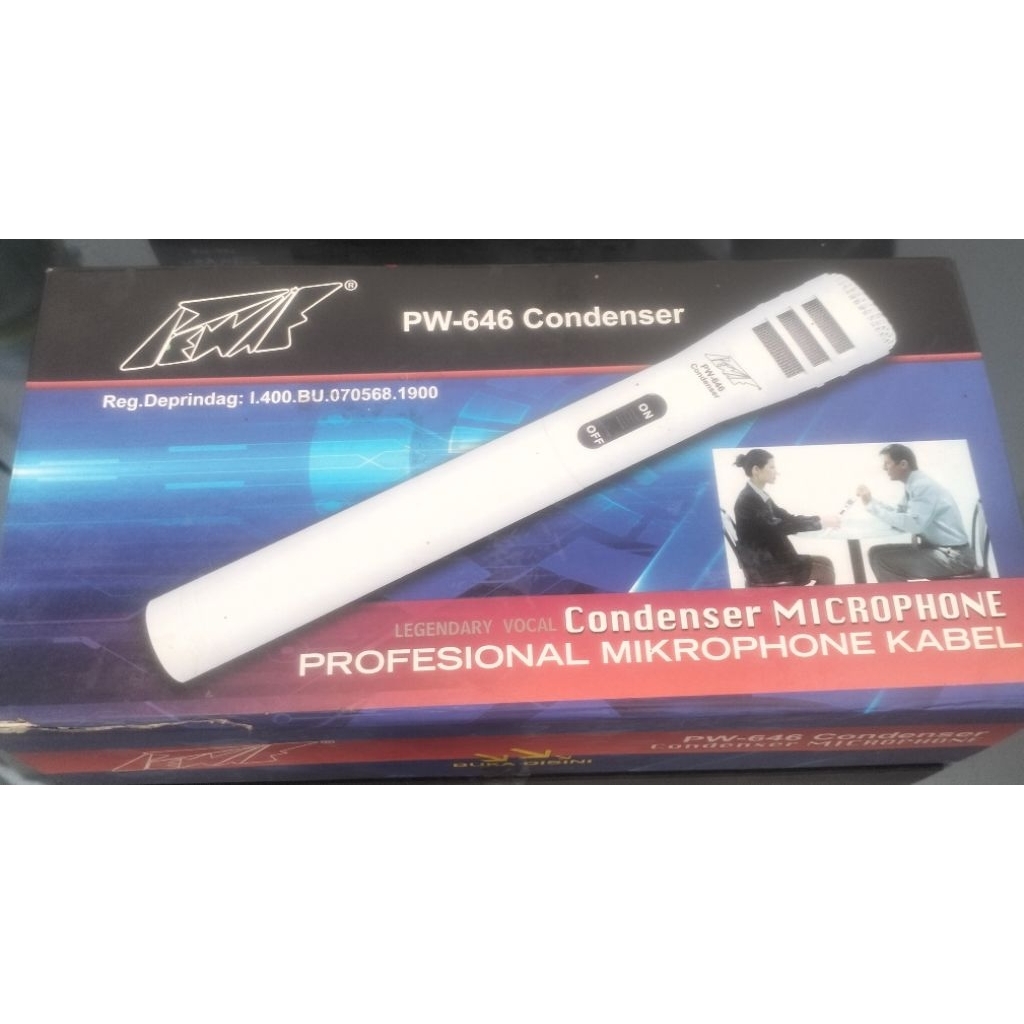 Condenser Microphone PW-646 condenser
