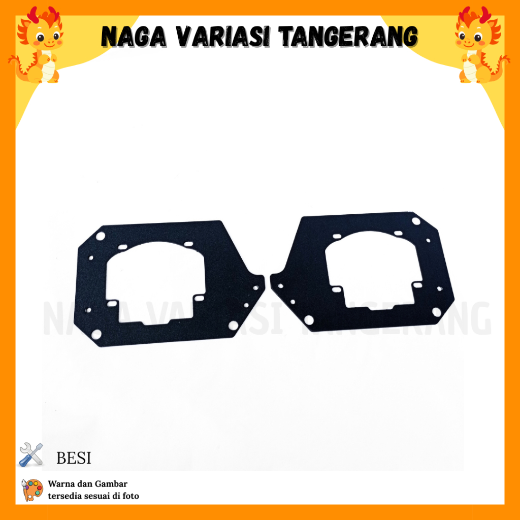 BRACKET LAMPU UNTUK MOTOR R25 BILED PROJIE AES 2.5 INCH R25 OLD