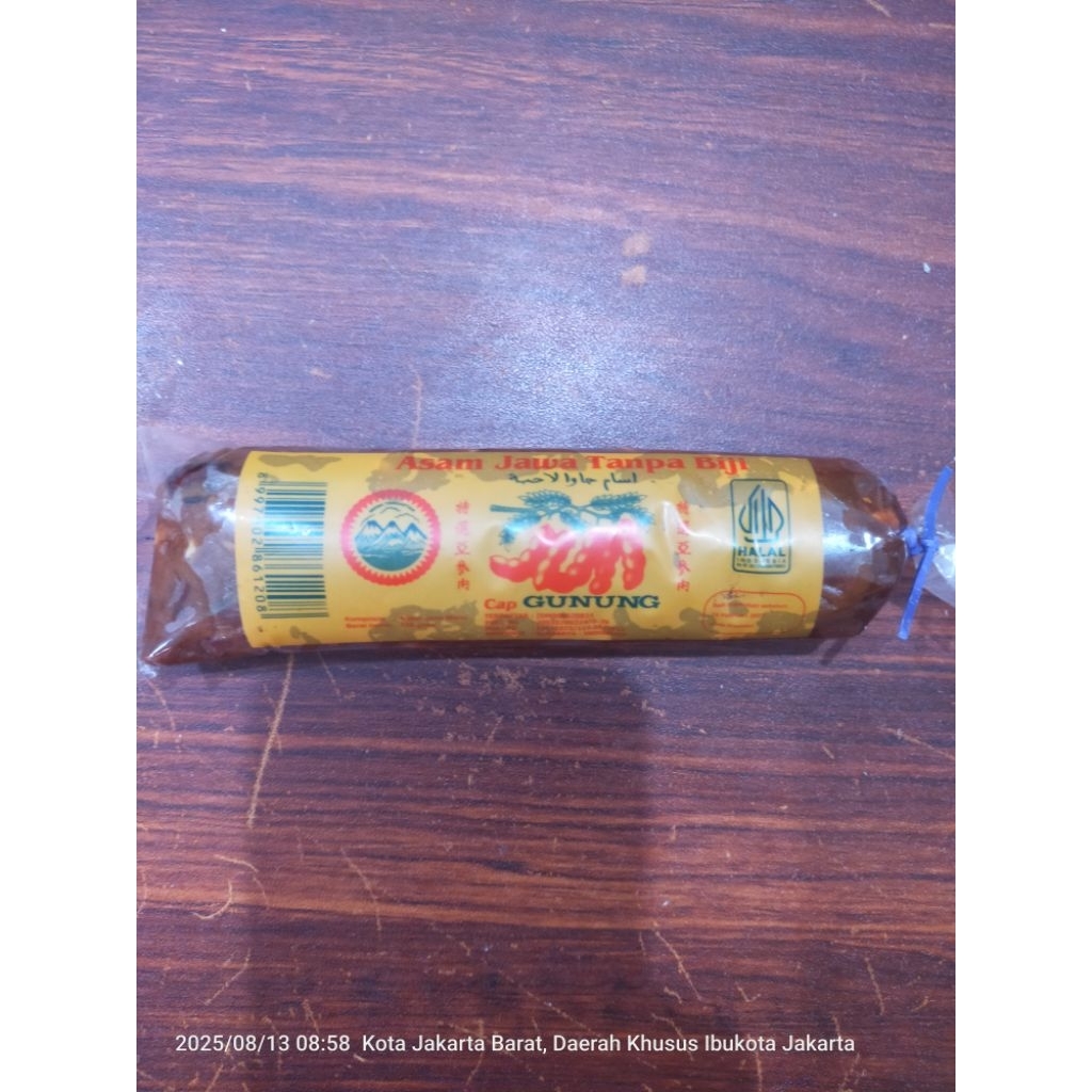 

ASAM JAWA TANPA BIJI CAP GUNUNG 150gr