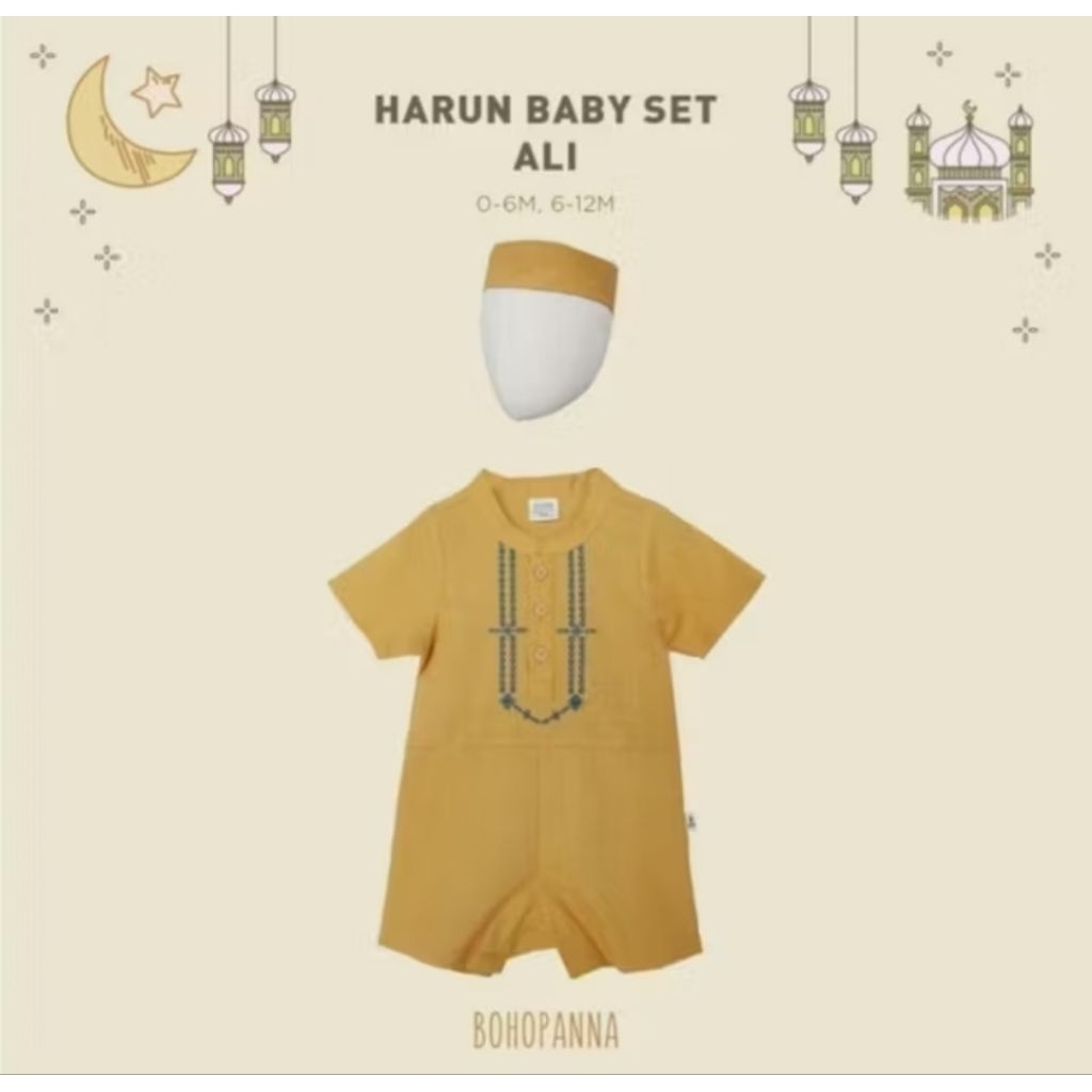 Preloved : HARUN BABY SET BOHOPANNA
