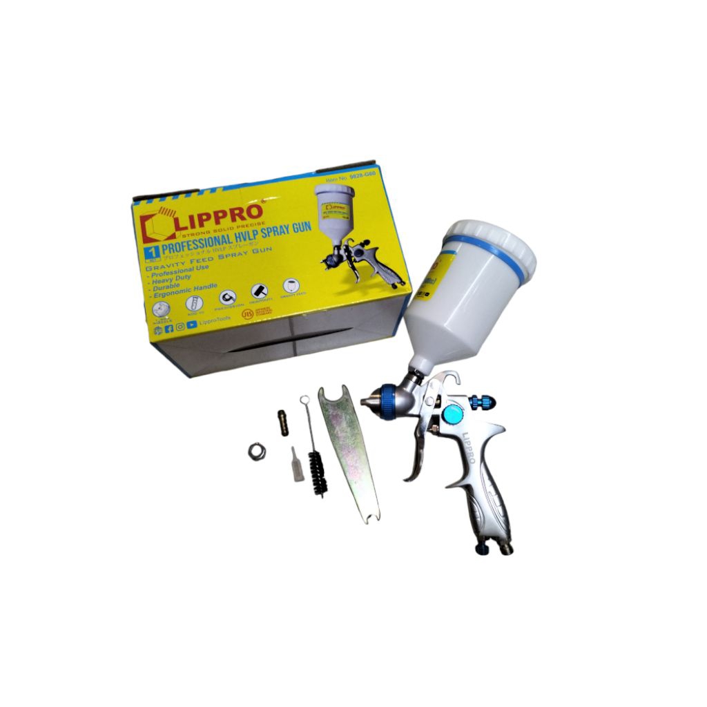 Lippro Spray Gun HVLP Tabung Atas