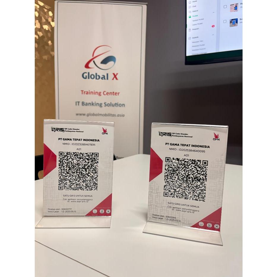 

Stiker QRIS Terima Bayar Pedagang