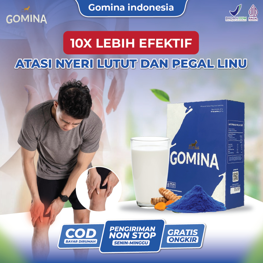 

GOMINA Susu Kambing Etawa - Solusi Ampuh Atasi Nyeri di Persendian - 100% ORIGINAL