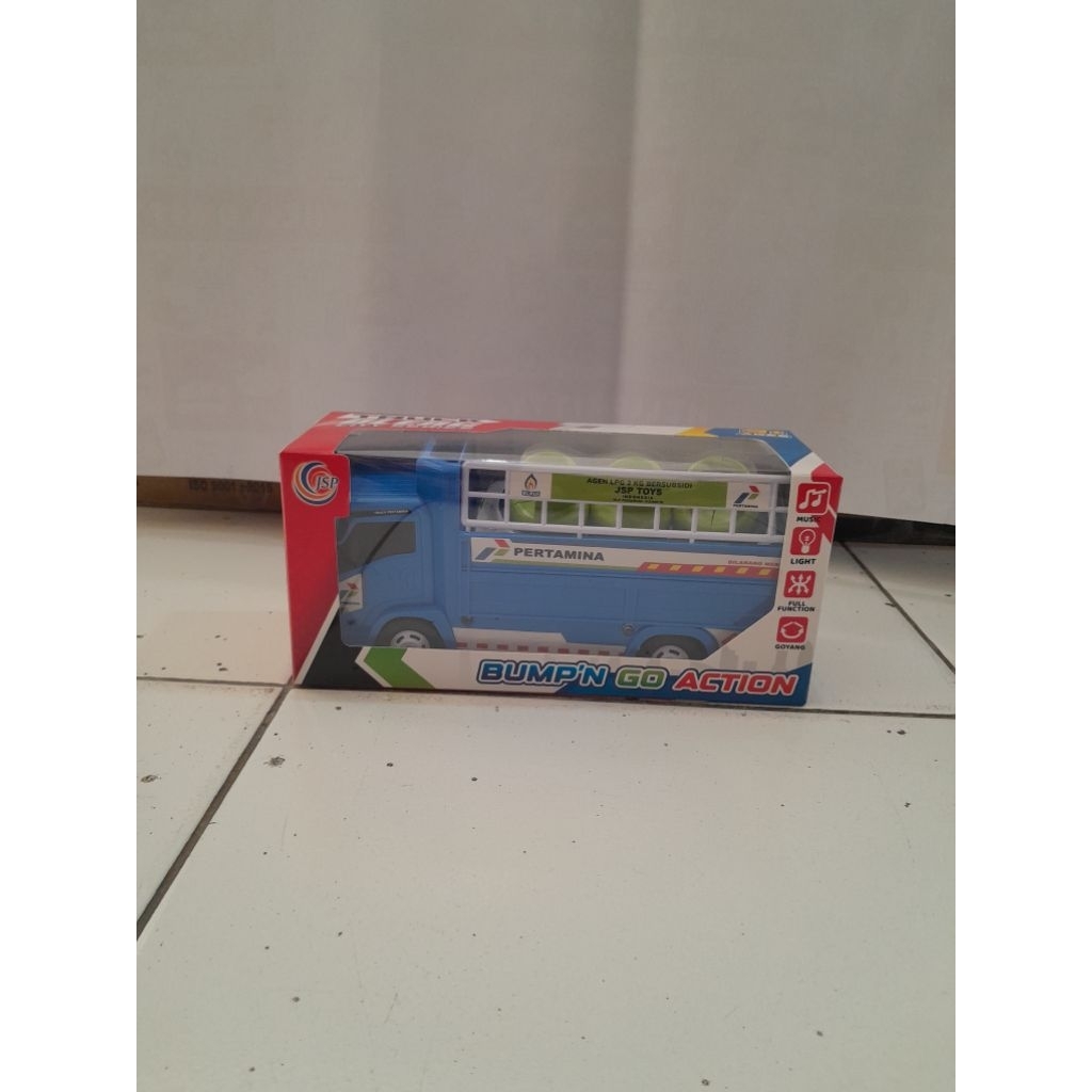 mainan truk pertamina oleng BO T -07