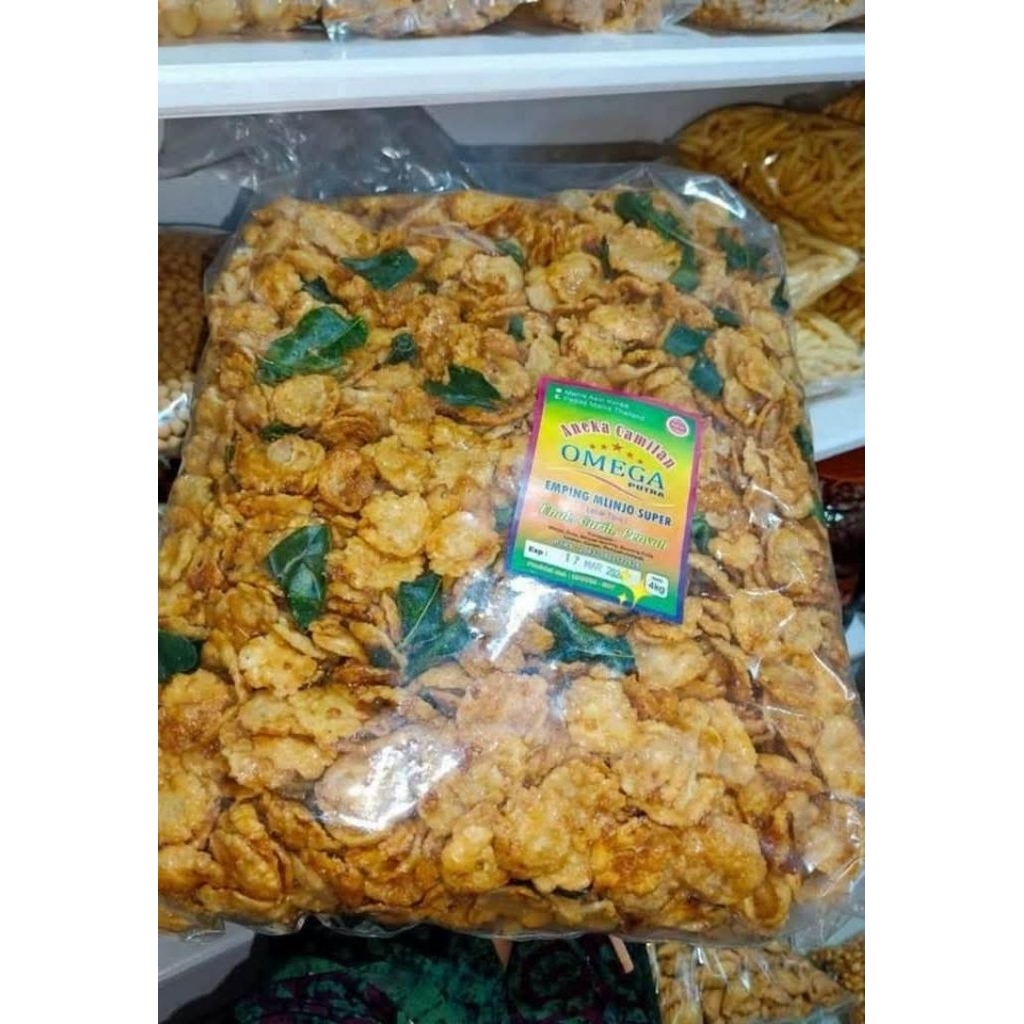 

Emping Omega Pedas Manis DJ Grade A 250gr-1kg