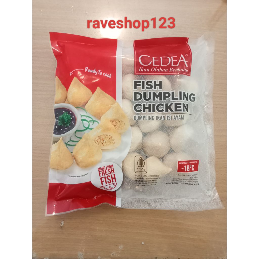 

CEDEA fish dumpling chicken 500gr