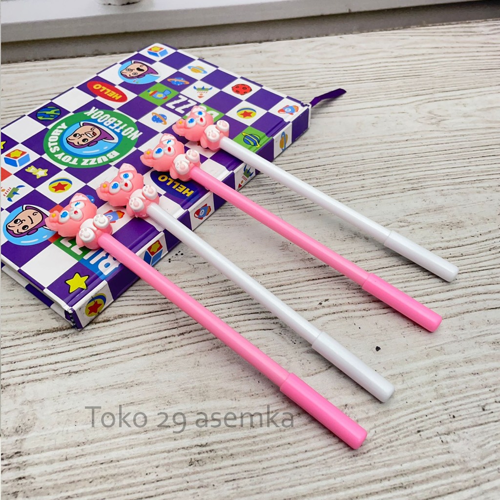 

PULPEN GEL STELLA LOU PG-1483 ALAT TULIS BOLPOIN UNIK IMUT MURAH PEN GEL KARAKTER LUCU MURAH PENA