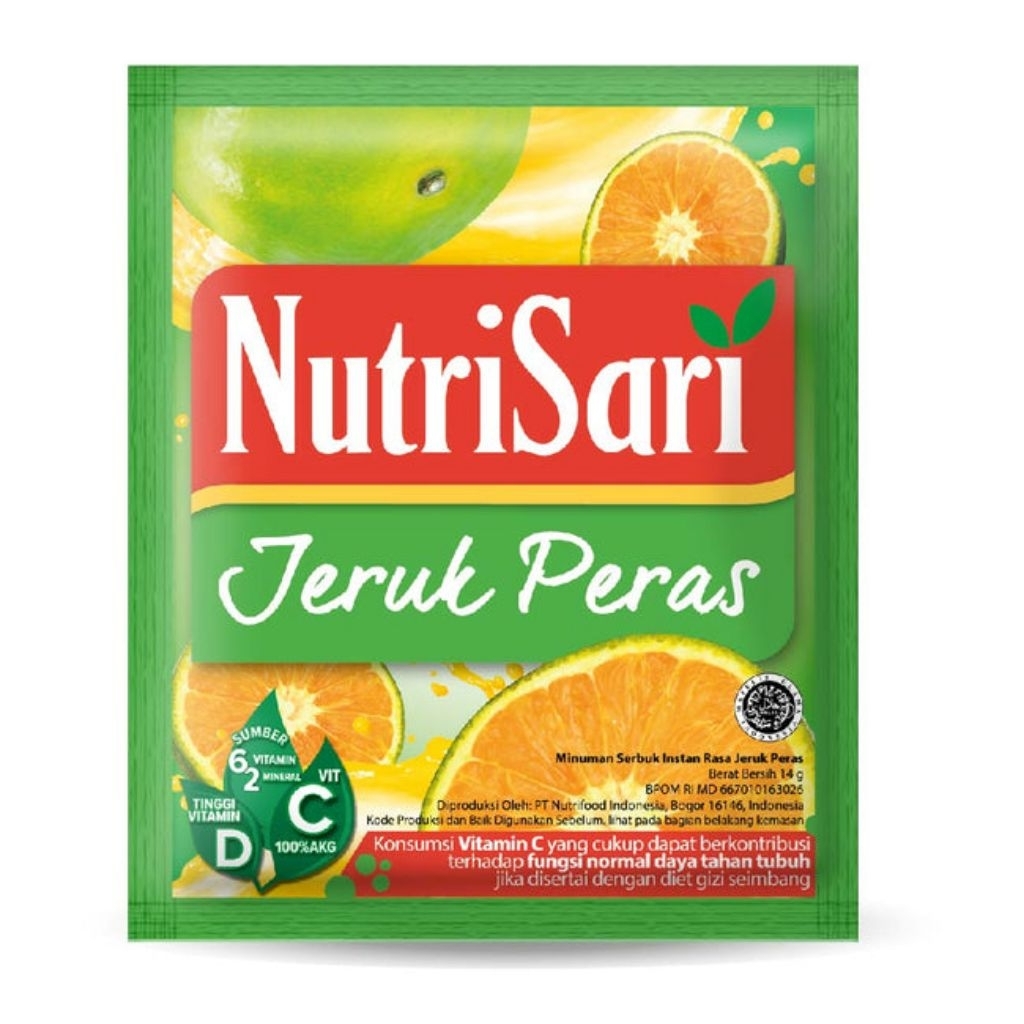 

Nutrisari Jeruk Peras 10 sachet