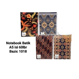 

Bazic - Buku Notebook Batik A5 isi 60lbr Aesthetic
