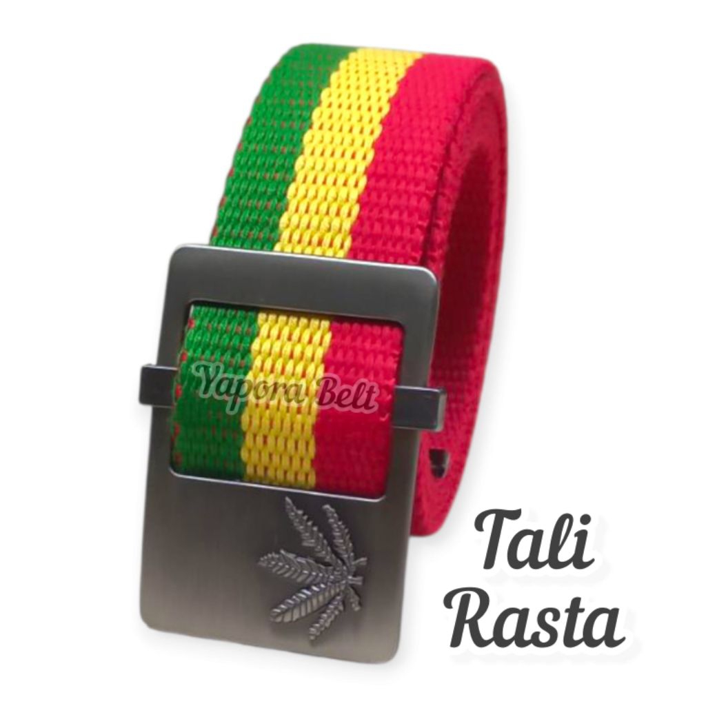 Ikat Pinggang Pria Wanita Gesper Bahan Kanvas