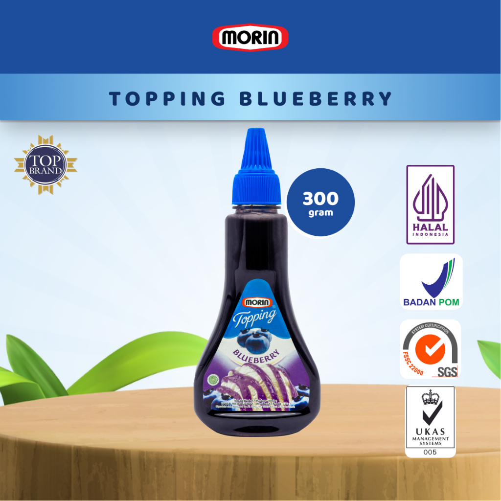 

Morin Topping Blueberry 300 Gr