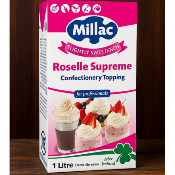 

Millac Roselle Supreme 1 Liter / Roselle Supreme Whipping Cream 1 Liter Surabaya Murah