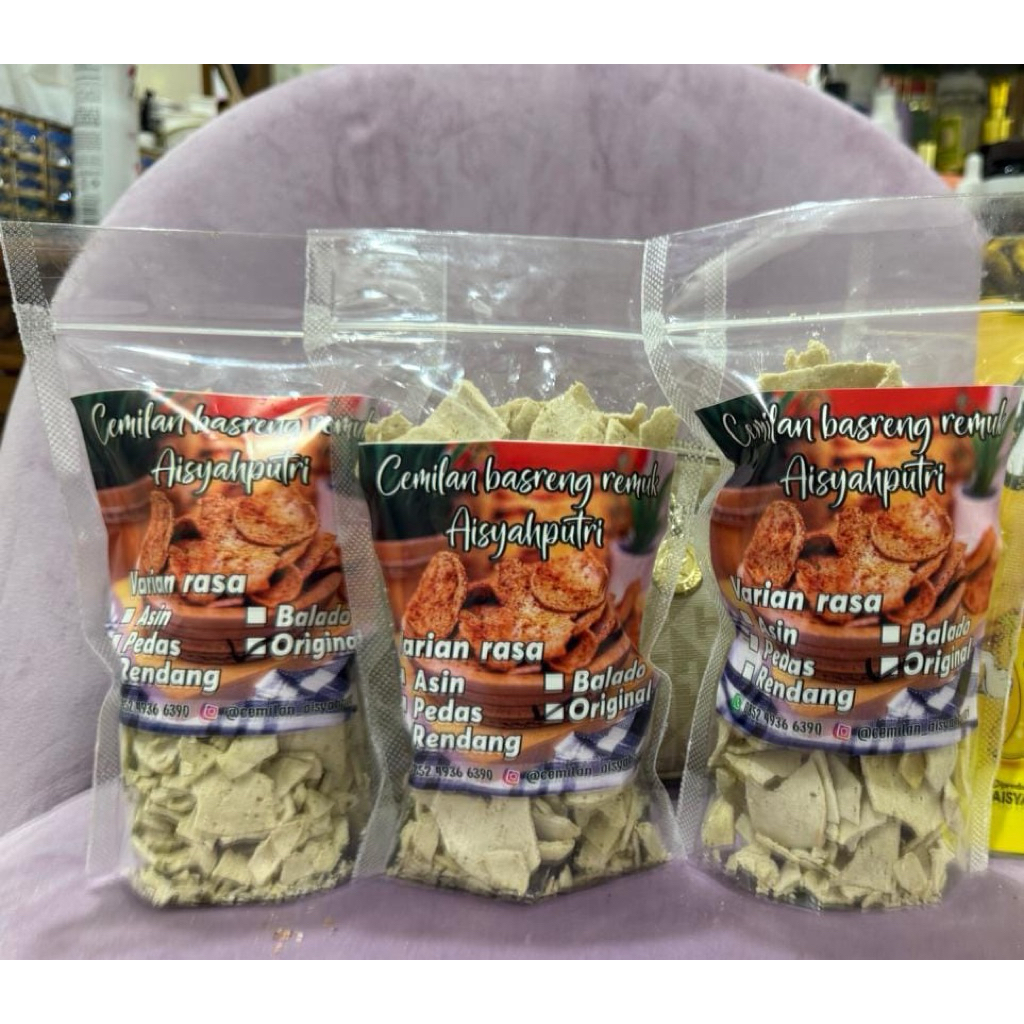 

cemilan basreng rasa original