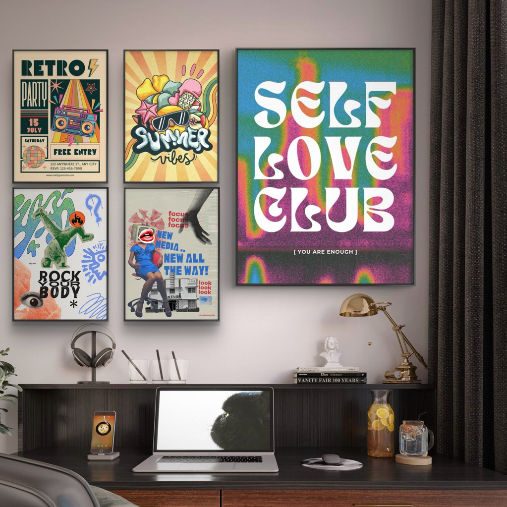 POSTER DINDING KAMAR COWOK AESTHETIC KEREN