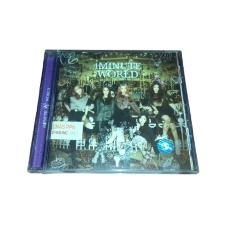 cd musik 4 Minute World - 4 Minute 5th Mini Album