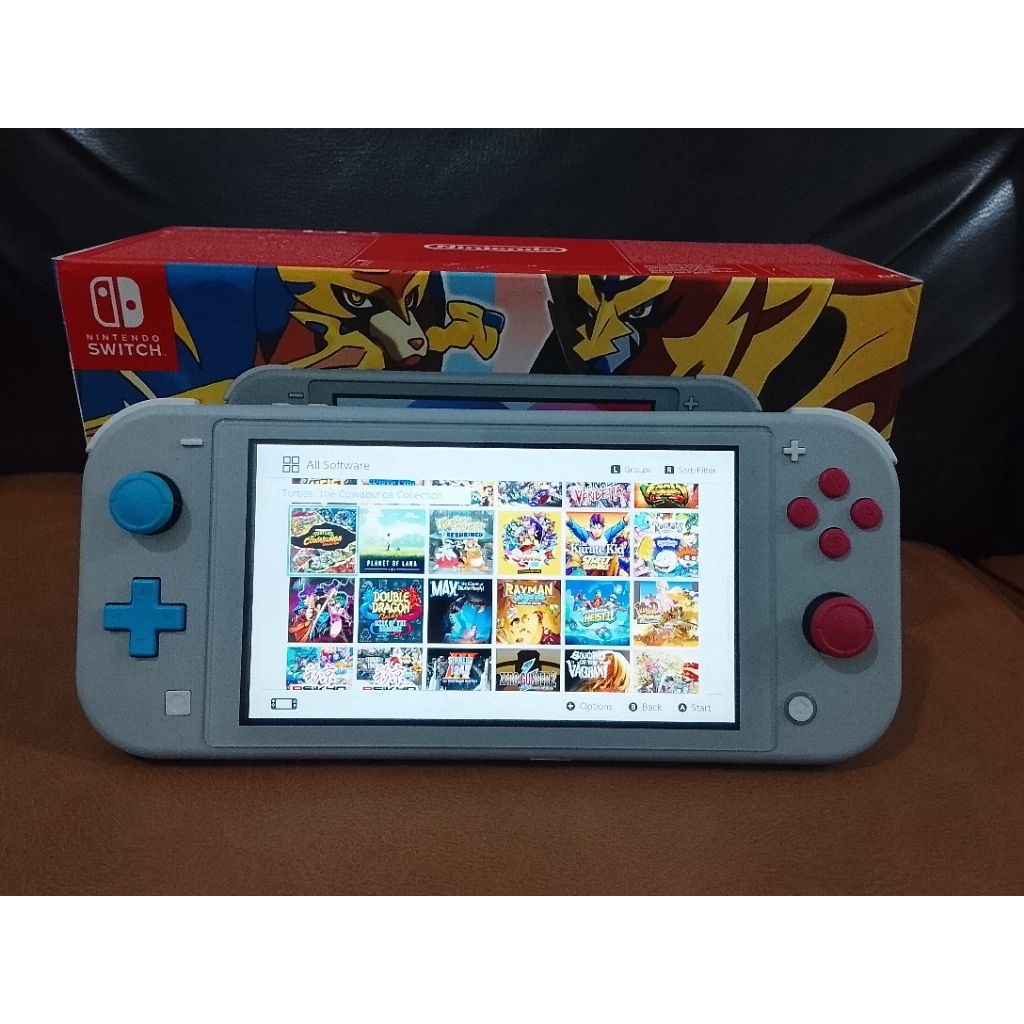 Nintendo Switch Lite Zacian cfw 128gb