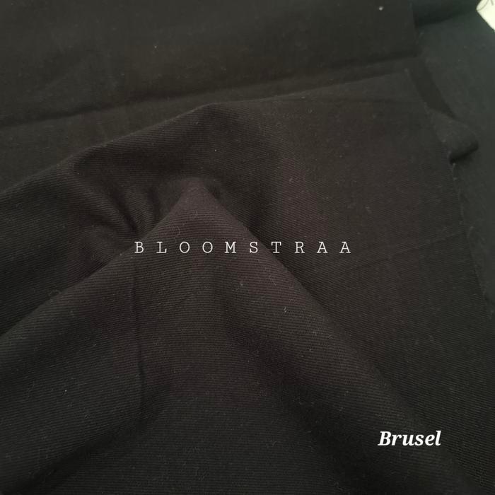 Bahan Kanvas Twill Brusel Canvas Fabric Cotton Kain Kanvas Polos