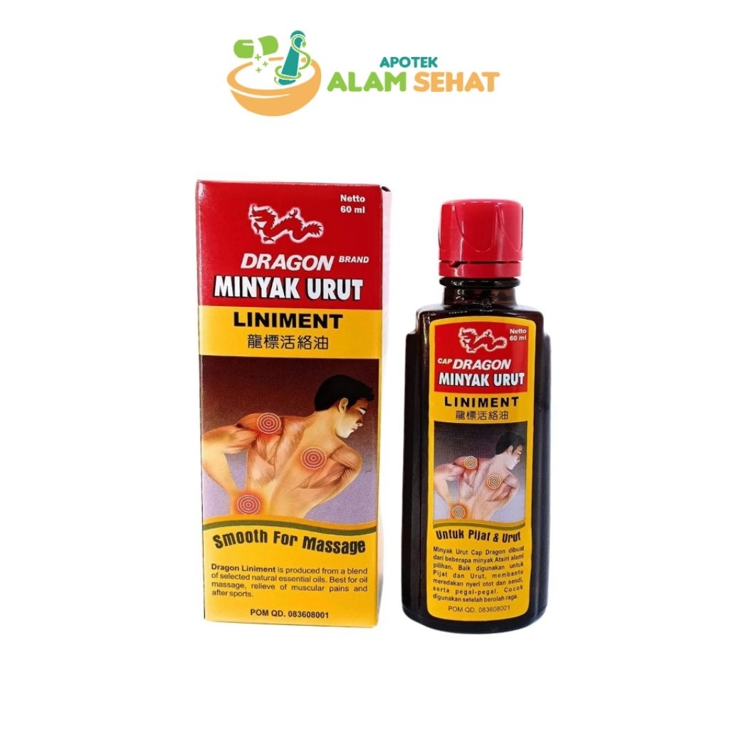Minyak Urut Cap Dragon 60ml