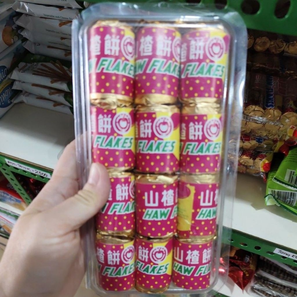 

Permen Buah Saan Zaa Haw Flakes