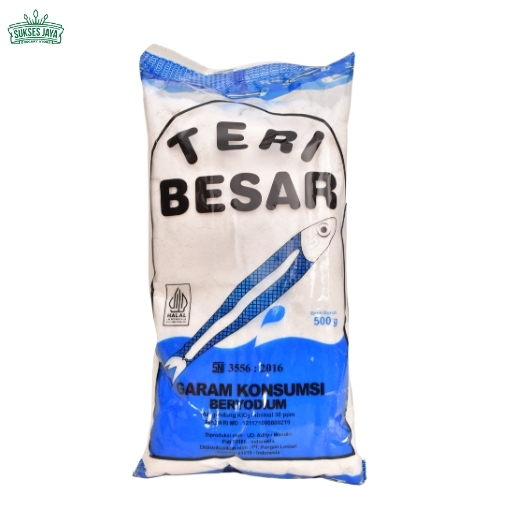

Garam Teri Besar Halus 250 & 500gr