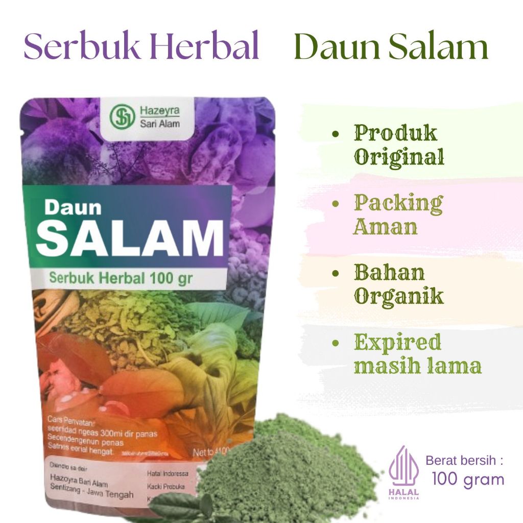 

bubuk serbuk daun salam 100gr