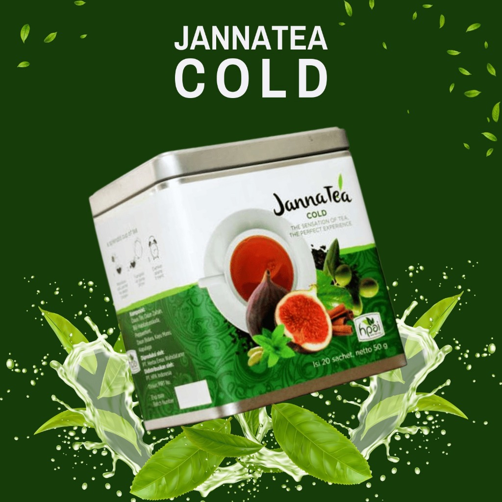 

JANNATEA COLD | JANNA TEA - Teh Herbal Sehat - HNI HPAI