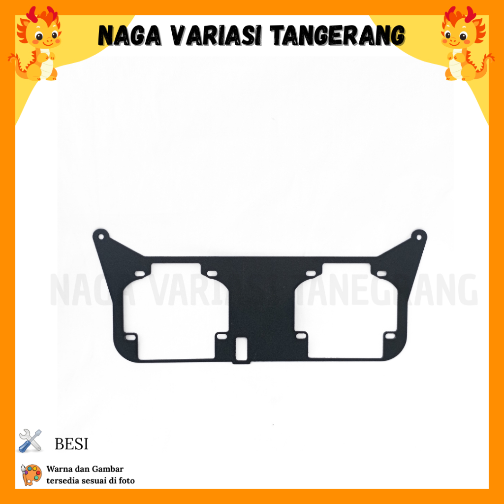 BRAKET BILED PROJIE LAMPU HONDA VARIO 125 OLD / BOHLAM BILED PROJIE AES 2.5 INCH