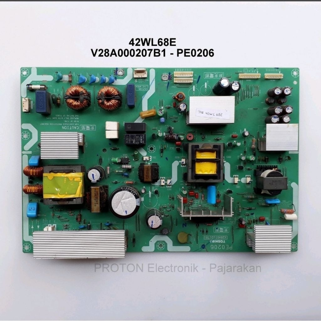 PSU LCD TV Toshiba Regza 42C3000G 42X3000G 42WL68C 42WL68E 42WL68R 42WLT68 42A300E 42A3500E 42X3500E