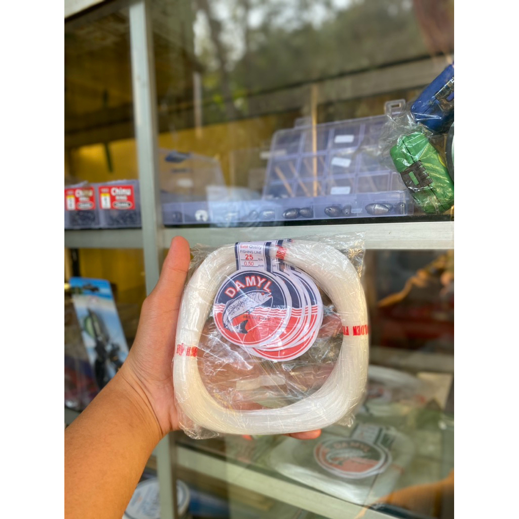 Senar Pancing cap DAMYL No 2 Lbs, 3 Lbs, 4 Lbs, 5 Lbs, 6 Lbs, 8 Lbs, 10 Lbs, 12 Lbs, 15 Lbs, 20 Lbs,