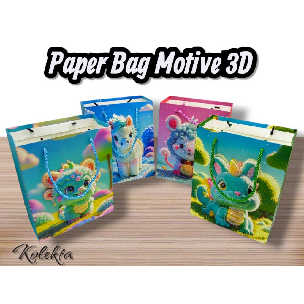 

Paper Bag Motive 3D BH2221