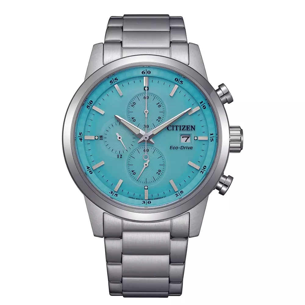 Jam Tangan Pria Citizen CA0748-80L Eco Drive Chronograph Original Resmi