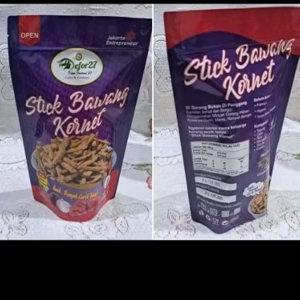

Stick Bawang Kornet - Standing Pouch 150g