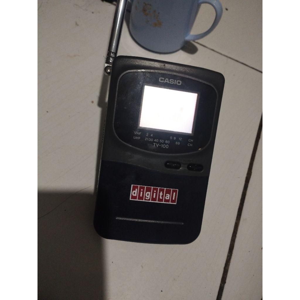 

Casio model TV-100CA second